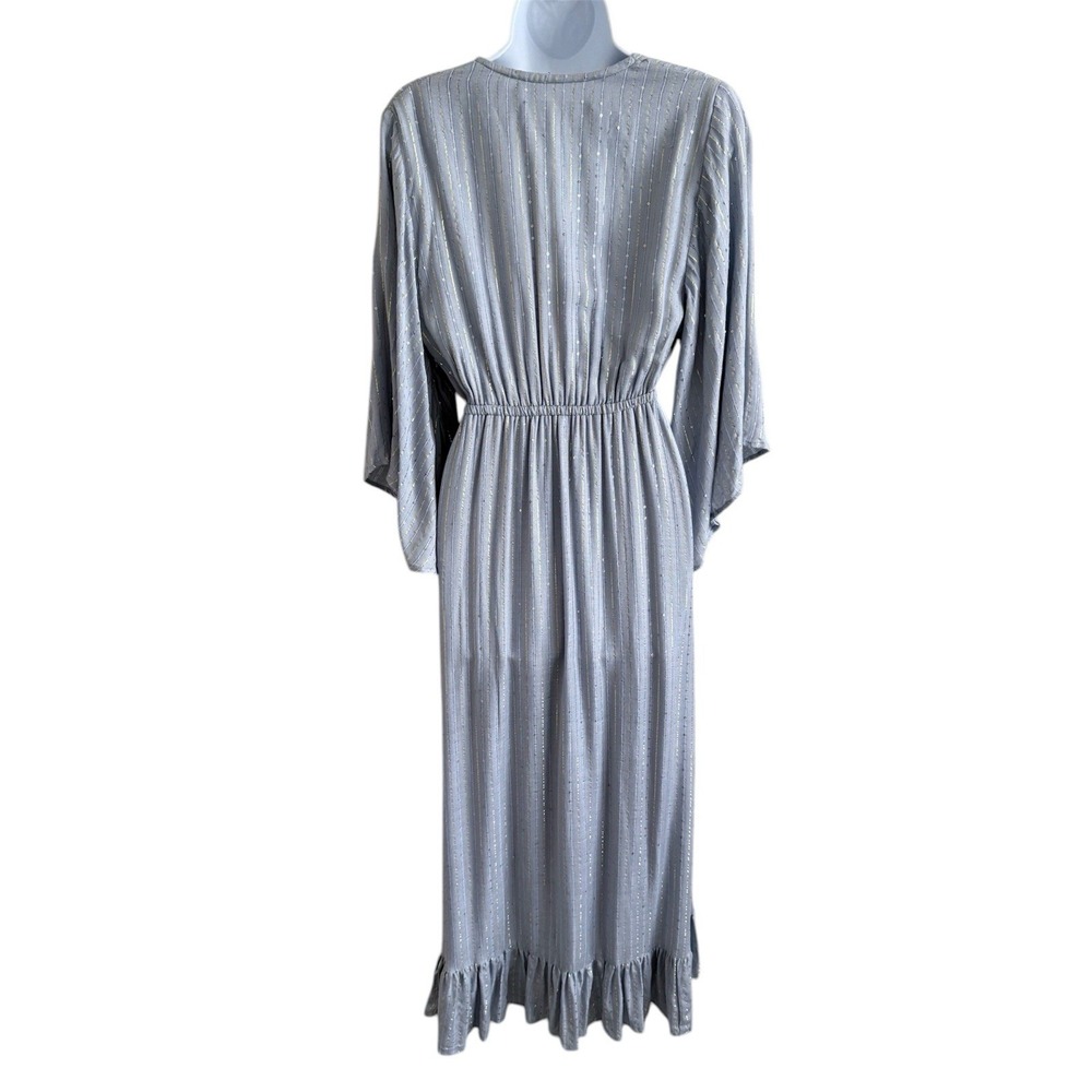 Sundress Juliana St Barth Womens Small Baby Blue Gold Resortwear Beach Cruise - Picture 5 of 8